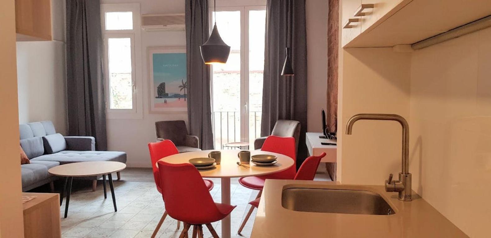 Appartamento Sant Antoni 4 - Downtown Barcelona. Modern Esterno foto