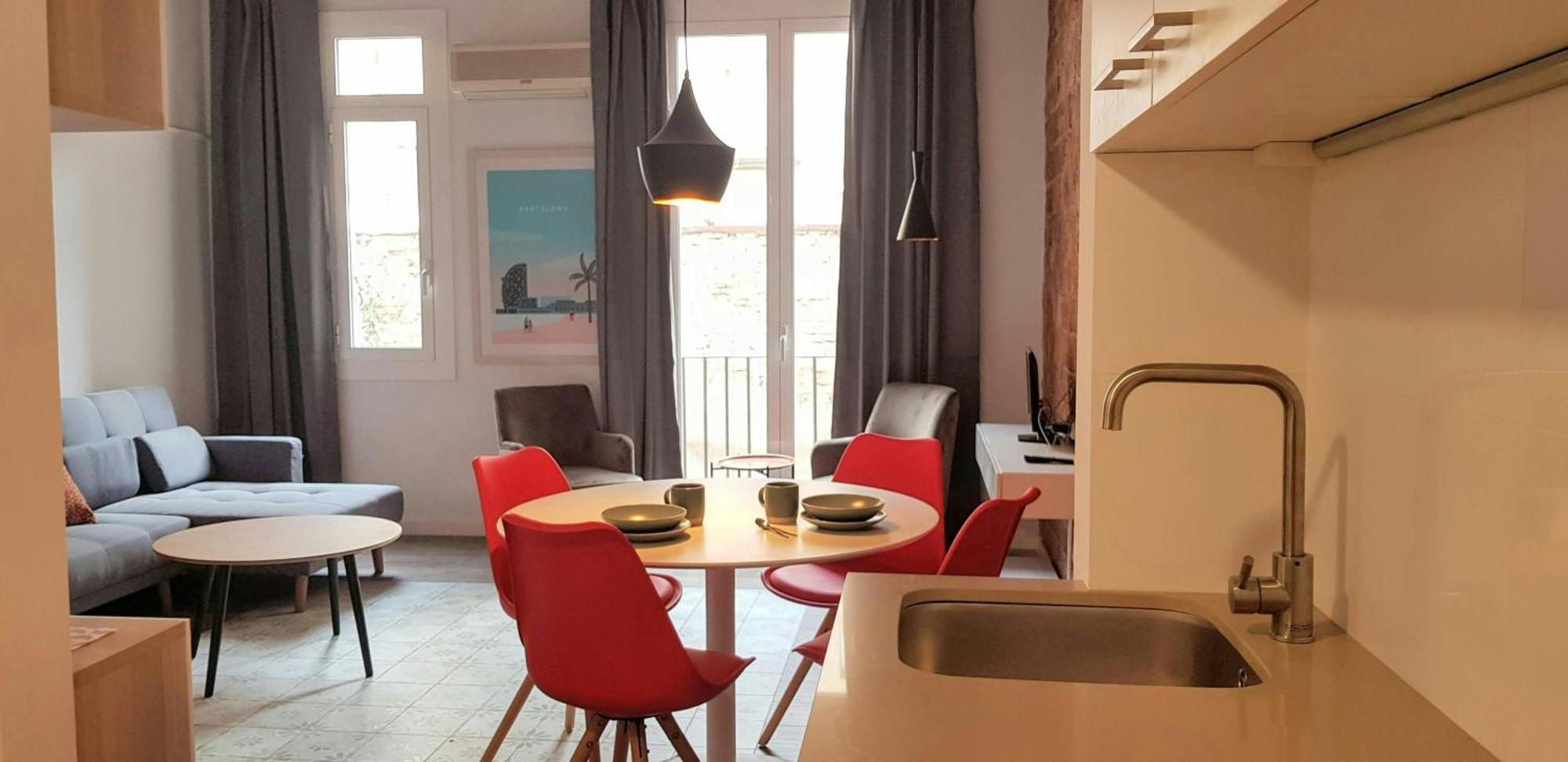 Appartamento Sant Antoni 4 - Downtown Barcelona. Modern Esterno foto
